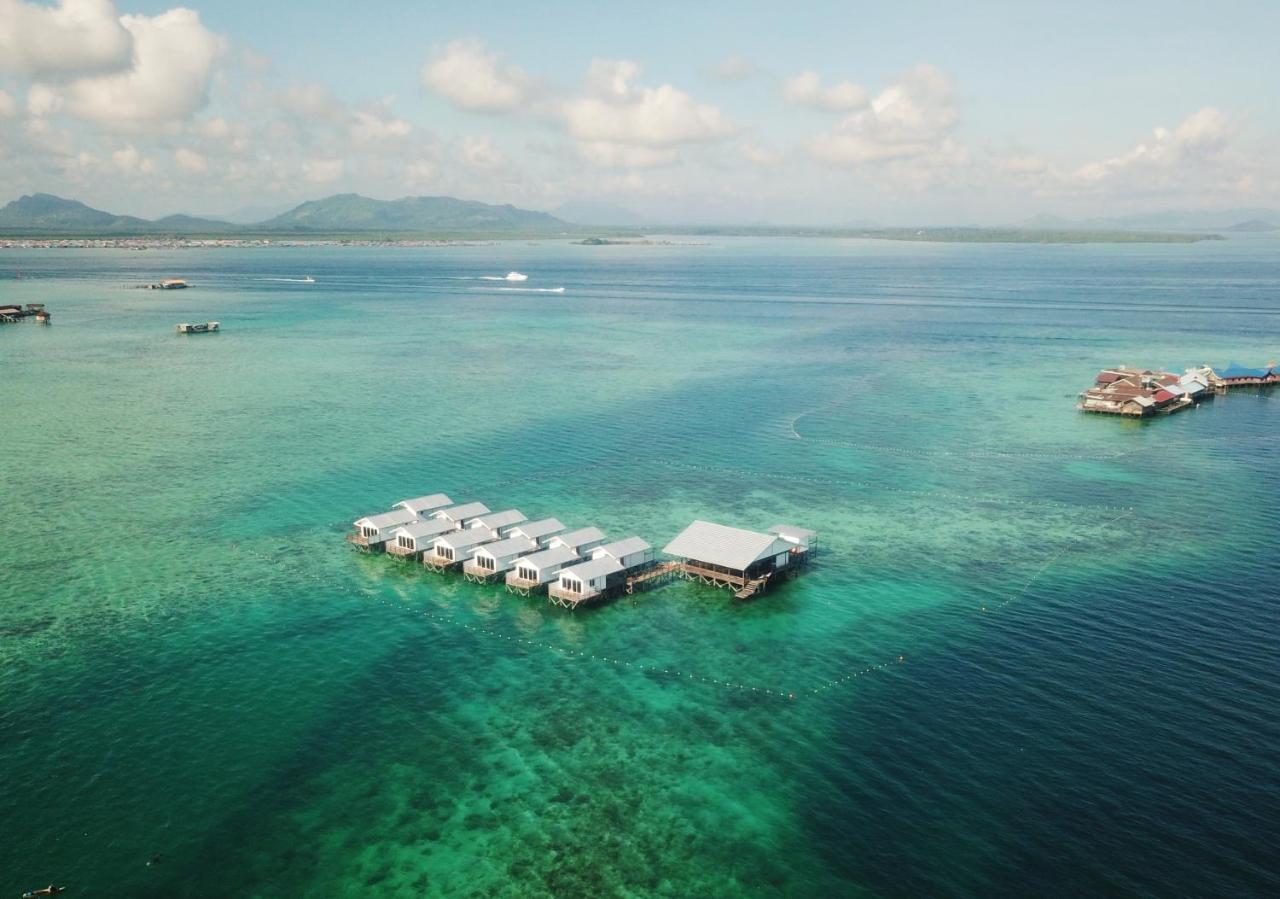 Shun Shun Water Bungalows Hotel Semporna Exterior foto